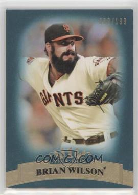2011 Topps Tier One - [Base] - Blue Tier Four #76 - Brian Wilson /199