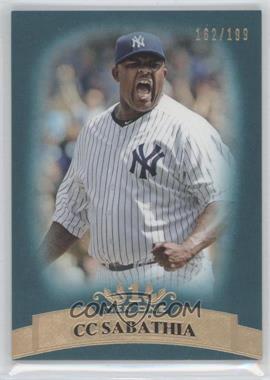 2011 Topps Tier One - [Base] - Blue Tier Four #77 - C.C. Sabathia (CC on Card) /199