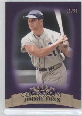 2011 Topps Tier One - [Base] - Purple Tier Two #60 - Jimmie Foxx /25