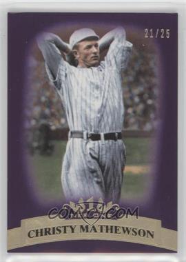 2011 Topps Tier One - [Base] - Purple Tier Two #90 - Christy Mathewson /25