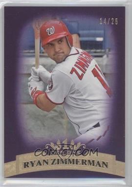 2011 Topps Tier One - [Base] - Purple Tier Two #94 - Ryan Zimmerman /25