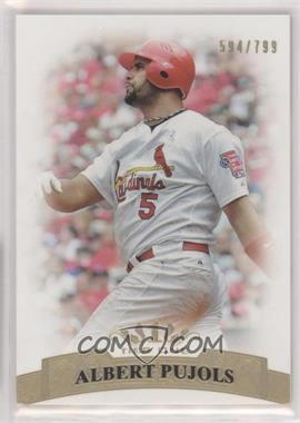 2011 Topps Tier One - [Base] #10 - Albert Pujols /799