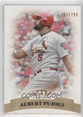 2011 Topps Tier One - [Base] #10 - Albert Pujols /799