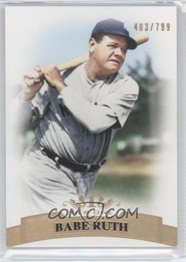 2011 Topps Tier One - [Base] #3 - Babe Ruth /799