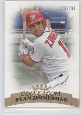 2011 Topps Tier One - [Base] #94 - Ryan Zimmerman /799