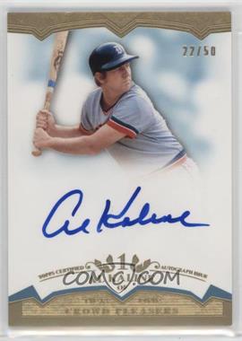 2011 Topps Tier One - Crowd Pleaser Autographs #CP- AK - Al Kaline /50