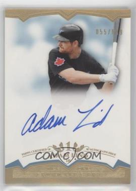 2011 Topps Tier One - Crowd Pleaser Autographs #CP- AL - Adam Lind /649