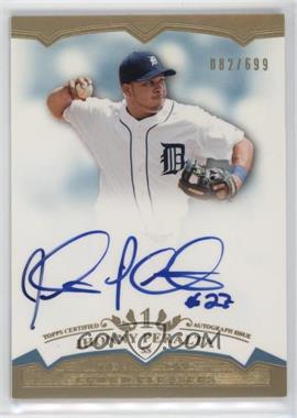 2011 Topps Tier One - Crowd Pleaser Autographs #CP- JP - Jhonny Peralta /699
