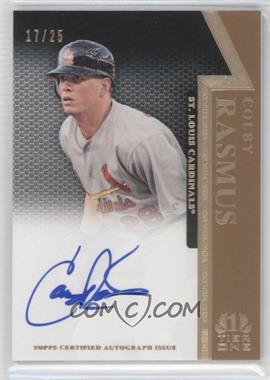 2011 Topps Tier One - On the Rise Autograph - Gold #OR-CR - Colby Rasmus /25