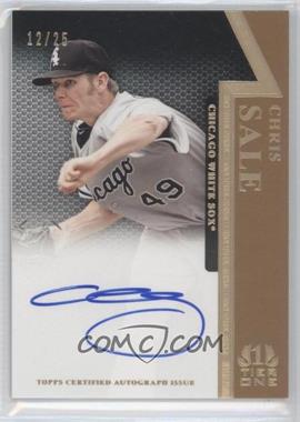 2011 Topps Tier One - On the Rise Autograph - Gold #OR-CSA - Chris Sale /25