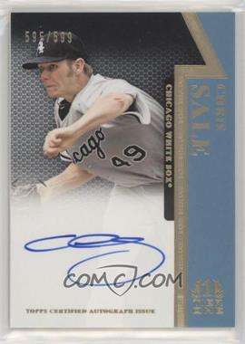 2011 Topps Tier One - On the Rise Autograph #OR-CSA - Chris Sale /599