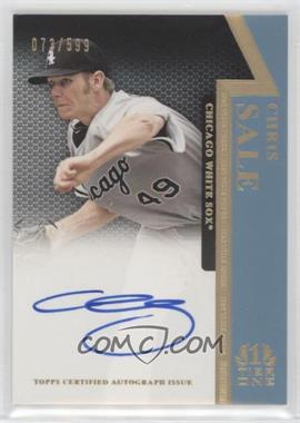 2011 Topps Tier One - On the Rise Autograph #OR-CSA - Chris Sale /599