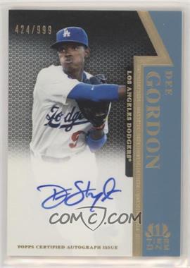 2011 Topps Tier One - On the Rise Autograph #OR-DG - Dee Gordon /999