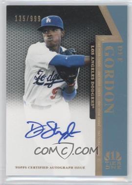 2011 Topps Tier One - On the Rise Autograph #OR-DG - Dee Gordon /999