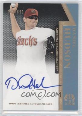 2011 Topps Tier One - On the Rise Autograph #OR-DH - Daniel Hudson /699