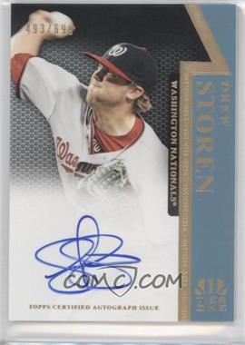 2011 Topps Tier One - On the Rise Autograph #OR-DS - Drew Storen /699