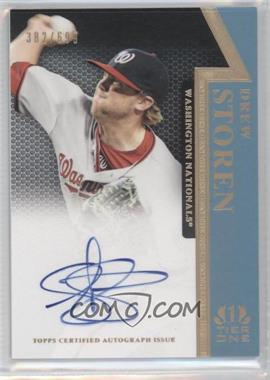 2011 Topps Tier One - On the Rise Autograph #OR-DS - Drew Storen /699
