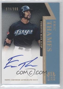 2011 Topps Tier One - On the Rise Autograph #OR-ET - Eric Thames /999