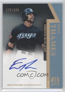 2011 Topps Tier One - On the Rise Autograph #OR-ET - Eric Thames /999