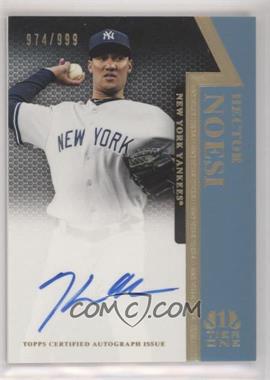 2011 Topps Tier One - On the Rise Autograph #OR-HN - Hector Noesi /999