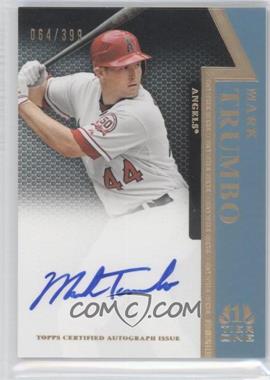 2011 Topps Tier One - On the Rise Autograph #OR-MT - Mark Trumbo /399
