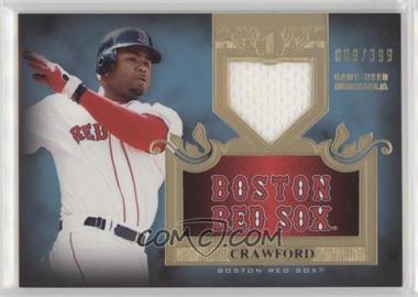 2011 Topps Tier One - Top Shelf Relics - Single Relics #TSR 17 - Carl Crawford /399