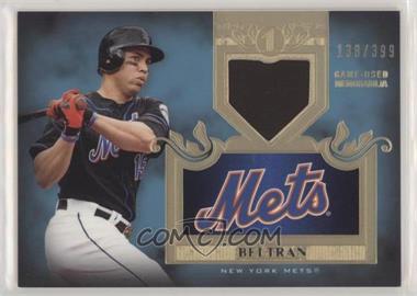 2011 Topps Tier One - Top Shelf Relics - Single Relics #TSR 21 - Carlos Beltran /399