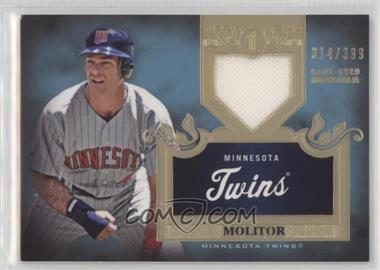 2011 Topps Tier One - Top Shelf Relics - Single Relics #TSR 29 - Paul Molitor /399 [Noted]