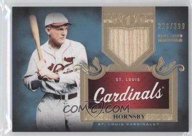 2011 Topps Tier One - Top Shelf Relics - Single Relics #TSR 7 - Rogers Hornsby /399