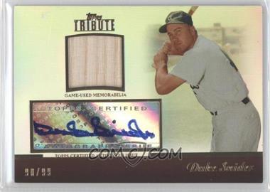 2011 Topps Tribute - Autograph Relic #TAR-DS2 - Duke Snider /99