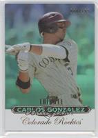 Carlos Gonzalez #/199