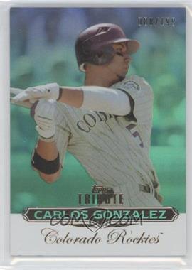 2011 Topps Tribute - [Base] - Blue #15 - Carlos Gonzalez /199