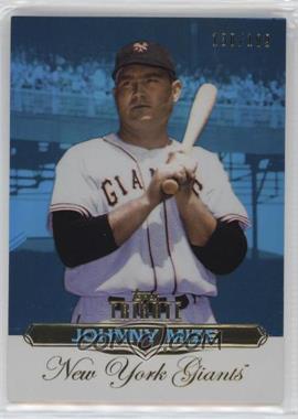 2011 Topps Tribute - [Base] - Blue #45 - Johnny Mize /199