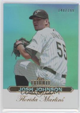 2011 Topps Tribute - [Base] - Blue #66 - Josh Johnson /199