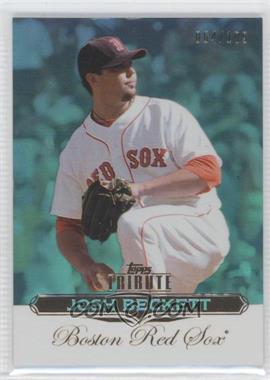 2011 Topps Tribute - [Base] - Blue #72 - Josh Beckett /199