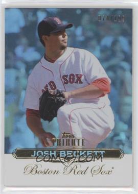 2011 Topps Tribute - [Base] - Blue #72 - Josh Beckett /199 [EX to NM]