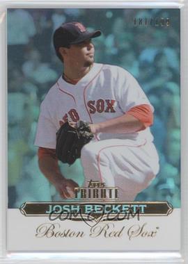 2011 Topps Tribute - [Base] - Blue #72 - Josh Beckett /199