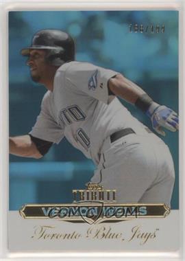 2011 Topps Tribute - [Base] - Blue #80 - Vernon Wells /199 [Noted]