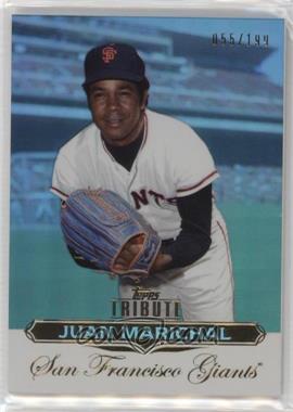 2011 Topps Tribute - [Base] - Blue #89 - Juan Marichal /199