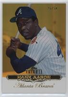 Hank Aaron [Good to VG‑EX] #/50