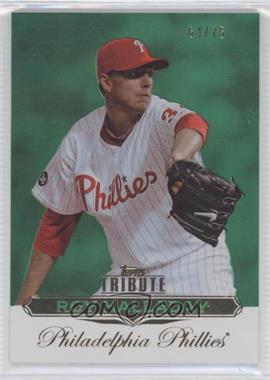 2011 Topps Tribute - [Base] - Green #16 - Roy Halladay /75
