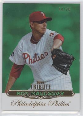 2011 Topps Tribute - [Base] - Green #16 - Roy Halladay /75