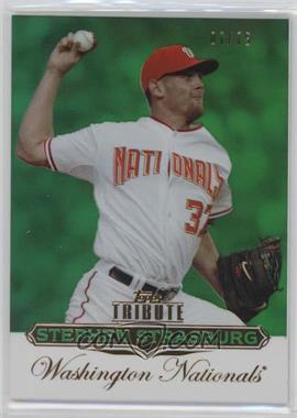 2011 Topps Tribute - [Base] - Green #21 - Stephen Strasburg /75