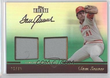 2011 Topps Tribute - Dual Relic - Green #TDR-TSE - Tom Seaver /75