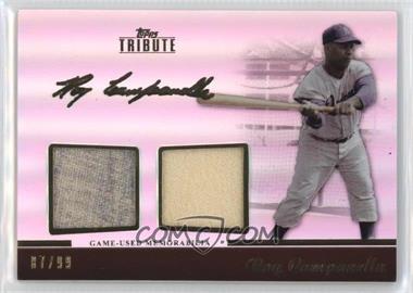 2011 Topps Tribute - Dual Relic #TDR-RC - Roy Campanella /99