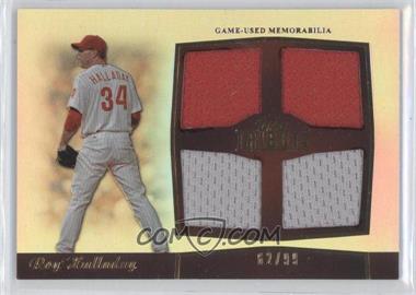 2011 Topps Tribute - Quad Relics #TQR-RH.1 - Roy Halladay /99