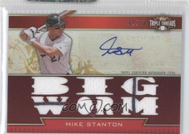 2011 Topps Triple Threads - Autograph Relic #TTAR-172 - Giancarlo Stanton /18