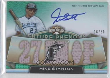 2011 Topps Triple Threads - [Base] - Emerald #121 - Future Phenoms - Giancarlo Stanton /50