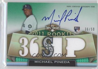 2011 Topps Triple Threads - [Base] - Emerald #127 - Rookie - Michael Pineda /50