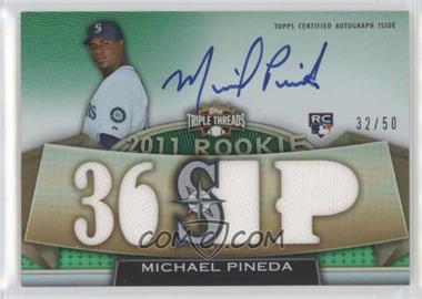 2011 Topps Triple Threads - [Base] - Emerald #127 - Rookie - Michael Pineda /50 [Good to VG‑EX]